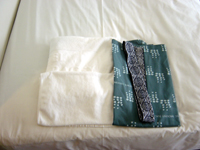 ホテルマウントレースイ　浴衣とタオル